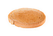 Bread slice isolated on white Bread slice isolated on white