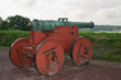 The cannon stands guard. The cannon stands guard.