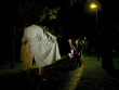Flasher at night