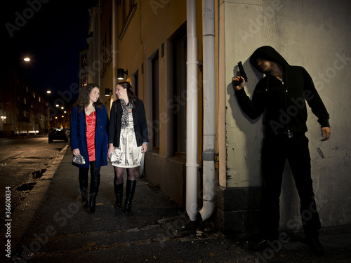 Photo: Stalking man Stalking man