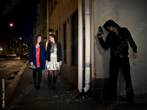 Photo: Stalking man Stalking man
