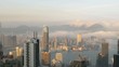 Time lapse Hong Kong skyline Time lapse Hong Kong skyline