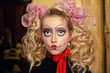Young Girl doll with bows Bride of Chucky Young Girl doll with bows Bride of Chucky