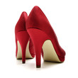 Red woman shoes