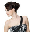 woman with fashion hairstyle