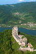 Photo: Wachau. Luftaufnahme von der Burgruine Aggstein. Wachau. Luftaufnahme von der Burgruine Aggstein.
