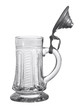 nostalgic glass tankard