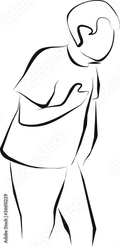 Illustration: heart attack heart attack