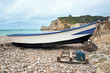 Bateau de pêche à Etretat Bateau de pêche à Etretat