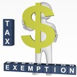 Cubes - 458 - TAX EXEMPTION