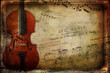 Musical texture grunge