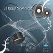 Happy New Year card 