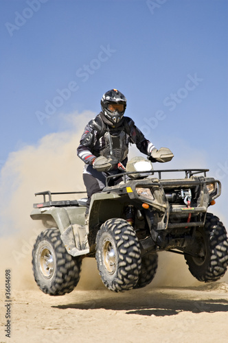Photo: Atv jumping Atv jumping