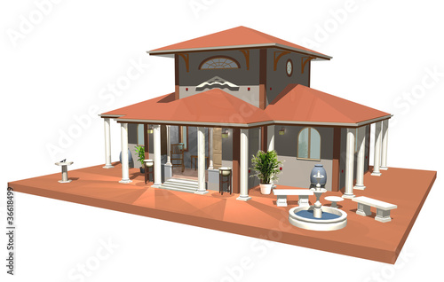 Modern roman style houses Modern roman style houses