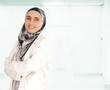 Photo: Muslim female doctor in hospital Muslim female doctor in hospital