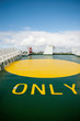 Helipad on a ferry