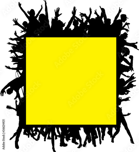 Vector: Party background Party background