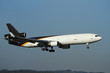 Frachtflugzeug Landung