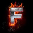 Hot metal letter