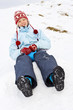 On the snow