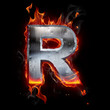Foto: Hot metal letter Hot metal letter