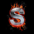 Hot metal letter