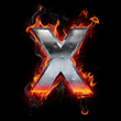Hot metal letter