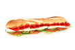 Tasty french baguette