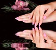 Photo: Nails with flower Nails with flower