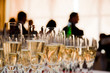 Foto: Champagne glasses at the party Champagne glasses at the party