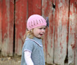little girl in tears