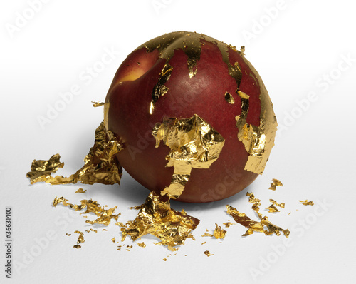 Foto: golden plated peeling peach golden plated peeling peach