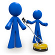 Concrete Cleaners 3d Blue Men Pressure Washer