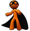 3d Orange Man Thief, or Super Villain