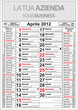 Aprile 2012 con santi e lune