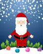 Santa Claus, vector illustration