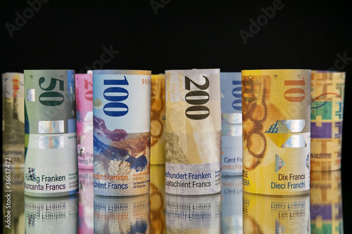 Photo: swiss franc rolls swiss franc rolls