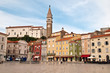 Central square, Piran, Slovenia