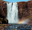 Waterfall in Iceland