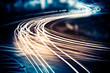 light trails