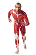 muscle man running