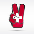 Switzerland Finger Victory Switzerland Finger Victory
