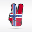 Norway Finger Victory Norway Finger Victory