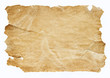 Grunge paper sheet isolated on white Grunge paper sheet isolated on white