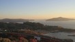 Sunrise at Golden Gate Bridge San Francisco Bay Vista View Point