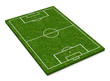 Das Fußballfeld