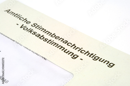Photo: Volksabstimmung Volksabstimmung