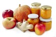 pumpkin,ginger,apples and jam