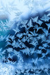 Frosty winter pattern