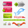 collection of sale elements shipping cards stickers collection of sale elements shipping cards stickers